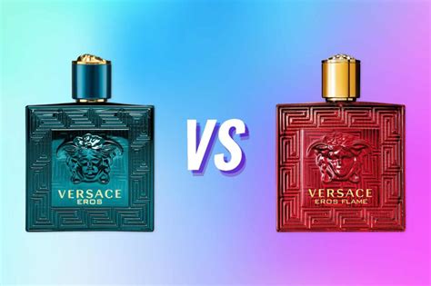 versace eros vs eros flame